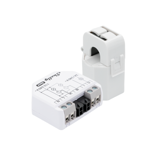 Shelly EM Gen4 con pinza 50 A Wi-Fi/Zigbee/BT/Matter - PM