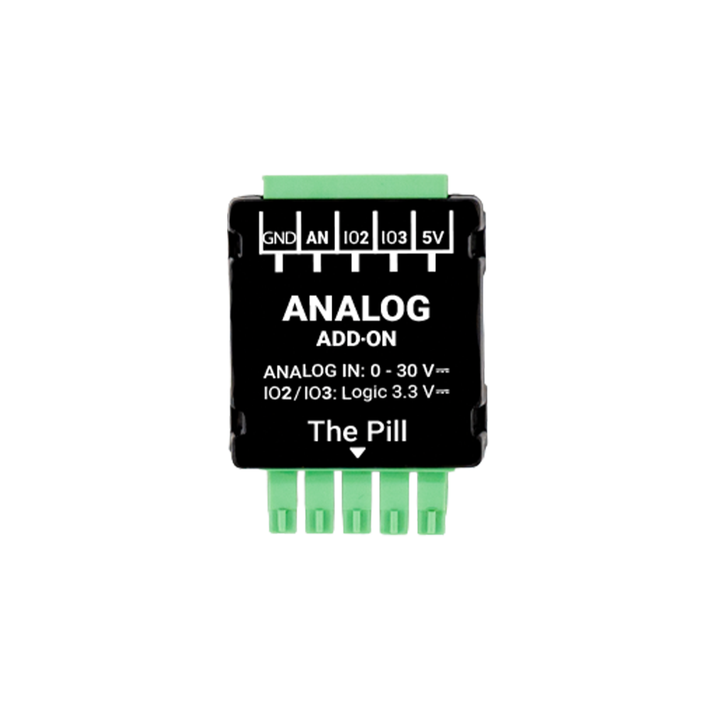 Shelly-Pill-Analog-Add-on_main-image.png Shelly Analog 0-30V Add-on - immagine 1