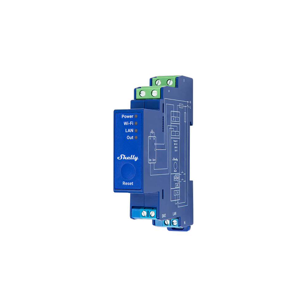 Shelly-Pro-Dimmer-0-1-10V-PM-main-image.png Shelly Pro Dimmer 0/1-10V PM - 16A LAN guida DIN - immagine 1