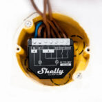 Shelly Qubino Wave 2PM - versione Long Range, Modulo tapparelle e tende. Colore nero - immagine 3