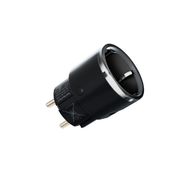 Shelly Wave Plug S - versione Long Range, Presa smart, 12A Z-Wave. Colore nero