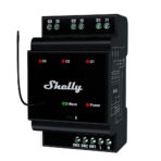 Shelly Wave PRO 3 - versione Long Range, Misuratore di energia, 16A 3 ch. Z-Wave guida DIN - immagine 3