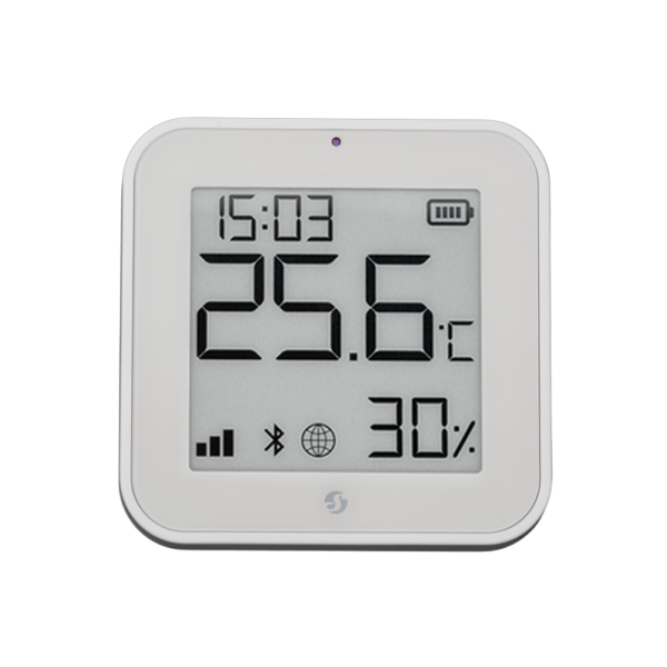 Shelly BLU H&T Display ZB - Zigbee. Colore bianco