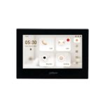 Monitor interno IP 7" touch PoE, nero