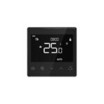 Termostato da incasso Warm-Control per valvole di riscaldamento Z-Wave, nero