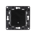 Shelly Wall Switch 1 nero - Pulsante smart. Colore nero