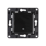 Shelly Wall Switch 1 nero - Pulsante smart. Colore nero