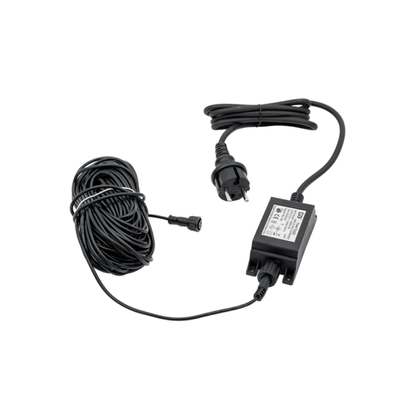 Alimentatore 12 V 1 A con cavo 20 m per Ecowitt WS90
