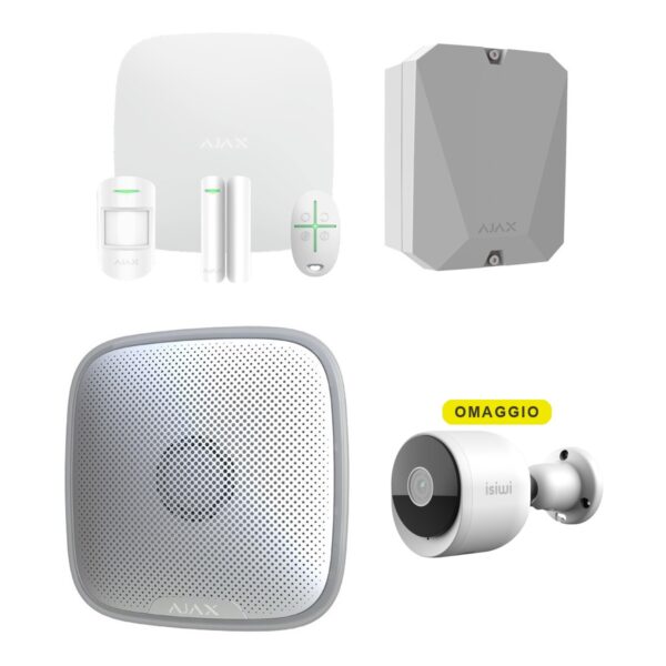 Promo Ajax Jeweller - StarterKit 4G + MultiTransmitter + StreetSiren