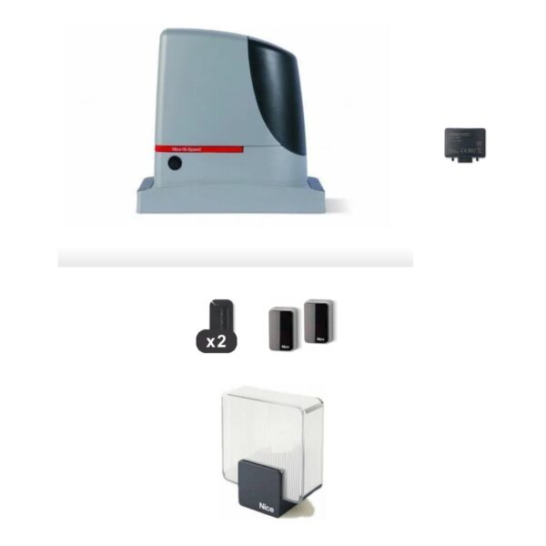 Kit Nice Run 1200 HS per cancelli scorrevoli fino a 1200 kg