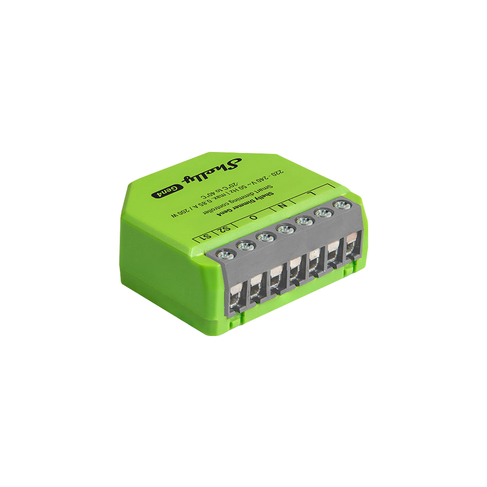 shelly-Dimmer-Gen4_main_image.png Shelly Dimmer Gen4 Wi-Fi/Zigbee/BT/Matter + PM - 16A - immagine 1