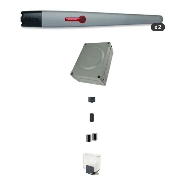 Kit Nice Toona HS per cancelli a battente con ante fino a 5 m o 400 kg