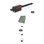 Kit Nice Titan HS per cancelli a battente con ante fino a 3,7 m o 450 kg