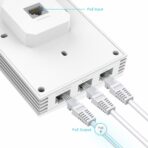 Omada EAP655-Wall - Access Point Wall-Plate Wi-Fi 6 AX3000 - immagine 4