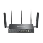 Omada Gateway VPN 4G+ Cat6 Wi-Fi 6 AX3000 con 4 porte PoE+ ER706WP-4G