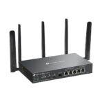 Omada Gateway VPN 4G+ Cat6 Wi-Fi 6 AX3000 con 4 porte PoE+ ER706WP-4G - immagine 3