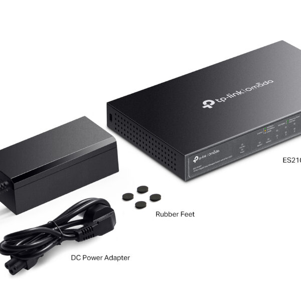 Omada ES210GMP Switch Easy Managed 10 porte Gigabit con 8 porte PoE+