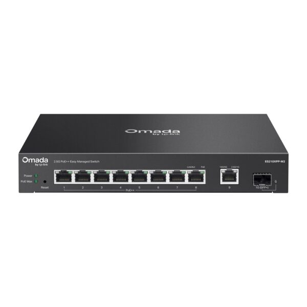 Omada ES210XPP-M2 Switch Easy Managed 8 porte 2,5G PoE++ con uplink 10G