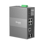 Omada Switch industriale Easy Managed 6 porte Gigabit con 3 porte PoE+ e 1 porta PoE++ IES206GPP - immagine 2