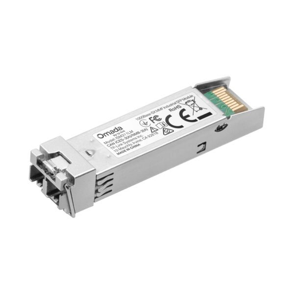 Modulo SFP industriale 1000Base-SX multimodale LC 550 m −40/+85 °C