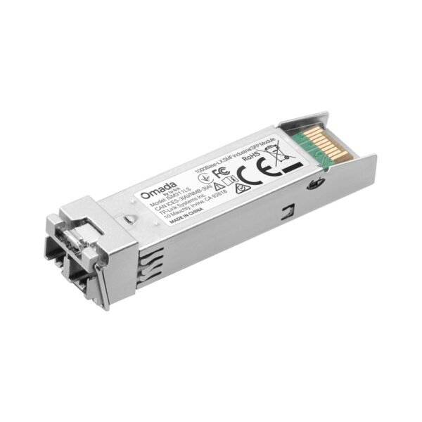 Modulo SFP industriale 1000Base-LX monomodale LC 20 km −40/+85 °C