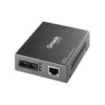 Media converter Gigabit RJ45 / fibra multimodale SC 550 m