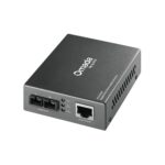 Media converter Gigabit RJ45 / fibra multimodale SC 550 m