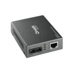Media converter Gigabit RJ45 / fibra multimodale SC 550 m - immagine 2
