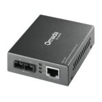 Media converter Gigabit RJ45 / fibra monomodale SC 20 km - immagine 2