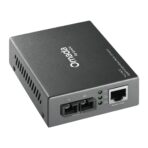Media converter Gigabit RJ45 / fibra monomodale SC 20 km - immagine 3