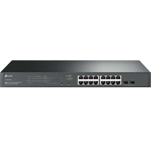 Omada Switch Smart Gigabit 18 Porte di cui 16 PoE+ SG2218P