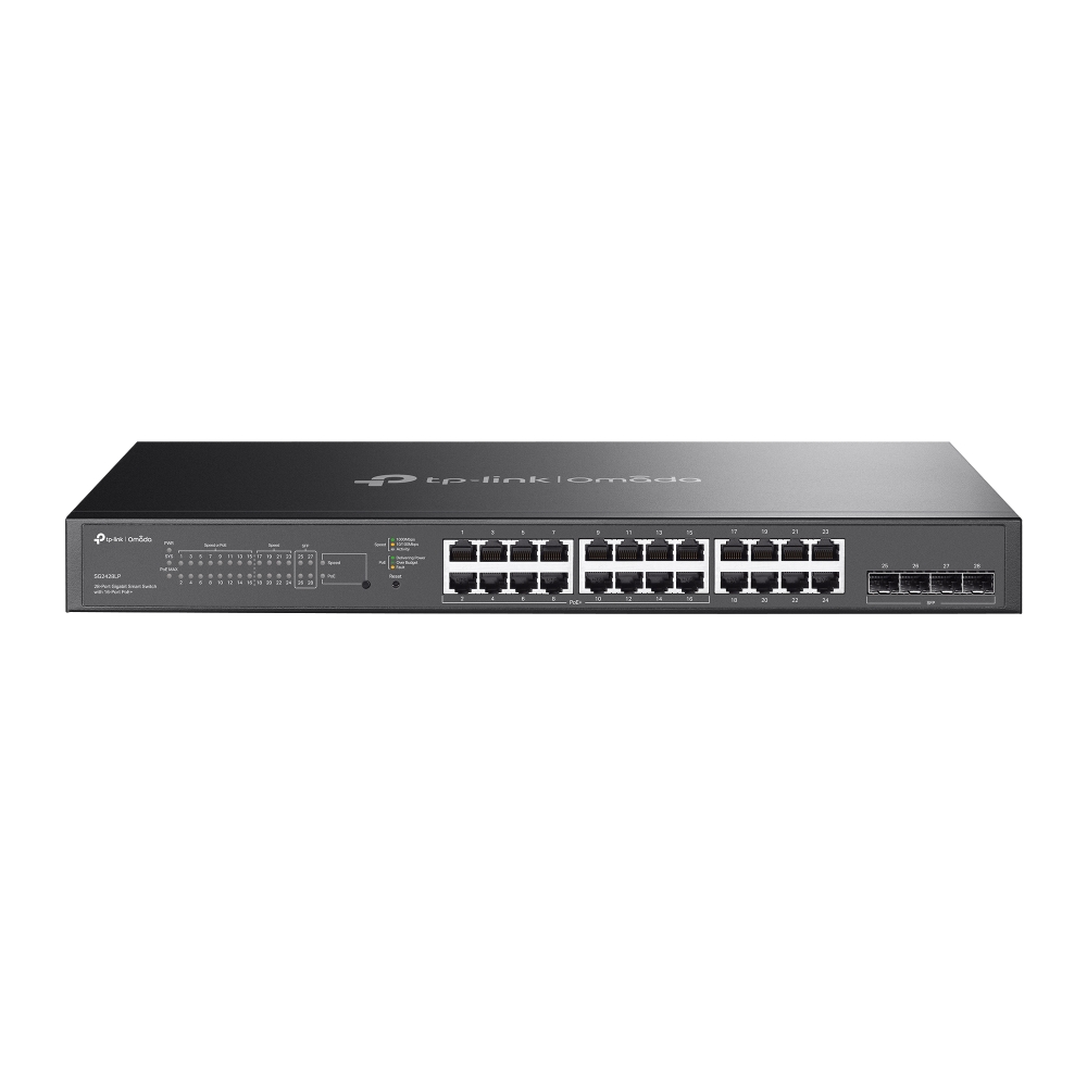 SG2428LP-1 Omada Switch Smart con 28 Porte Gigabit di cui 16 PoE+ SG2428LP - immagine 1