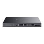 Omada Switch Managed con 24 Porte Gigabit e 4 Porte 10GE SFP+ L2+ con 16 porte PoE+ e 8 porte PoE++ SG3428XMPP
