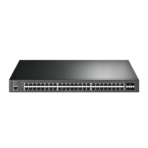 Omada Switch Managed L2+ con 48 Porte Gigabit PoE+ e 4 Slot SFP+ 10GE SG3452XP