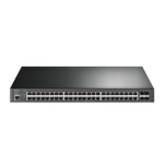Omada Switch Managed L2+ con 48 Porte Gigabit PoE+ e 4 Slot SFP+ 10GE SG3452XP