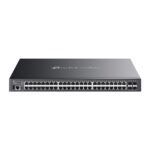 Omada Switch Managed L3 Stackable Lite con 48 porte Gigabit PoE++ e 4× slot 10G SG5452XMPP