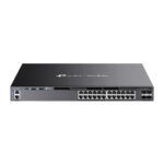 Omada Switch Managed L3 Stackable con 24 Porte Gigabit PoE+ e 4 Slot 10G SG6428XHP