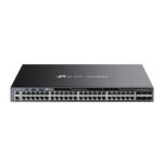 Omada Switch Managed L3 Stackable con 48 Porte Gigabit PoE+ e 6 Slot 10G SG6654XHP