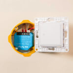 Shelly 1L Gen3 - Interruttore intelligente 1 canale senza neutro Wi-Fi/BT/Matter. Colore azzurro - immagine 6