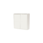 Shelly BLU Wall Switch 4 (Stand Alone) - Pulsante a muro Bluetooth 4 tasti. Colore bianco - immagine 2
