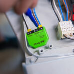 Shelly DALI Dimmer Gen3 WiFi/BT/Matter - Rete di Luci DALI - Master Controller. Colore verde - immagine 4