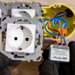 Shelly EM Mini Gen4Misuratore di Energia Smart 16A | WI-Fi+Bluet+Zigbee+Matt. Colore grigio - immagine 6