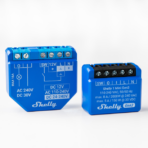 Shelly Mini 1 GEN3 2PACK- Smart Relay contatto pulito 8A AC/DC WiFi/BT/Matter. Colore blu - immagine 5