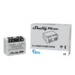 Shelly Mini PM Gen3 - confezione da 2 pezzi, Misuratore di energia, 16A Wi-Fi/BT. Colore grigio - immagine 5