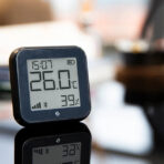 Shelly Sensore Temperat&Umid Wi-Fi + Bluet con display Gen3 Nero. Colore nero - immagine 3