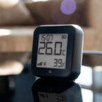 Shelly Sensore Temperat&Umid Wi-Fi + Bluet con display Gen3 Nero. Colore nero - immagine 6