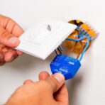 Shelly Plus 1 - Smart Relay contatto pulito 16A AC/DC WiFi/BT. Colore blu - immagine 3
