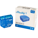 Shelly Plus 1 - Smart Relay contatto pulito 16A AC/DC WiFi/BT. Colore blu - immagine 6