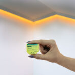 Shelly Plus RGBW PM - Controller Strisce LED WiFI/BT 12-24DC RGBW + PM. Colore giallo - immagine 3