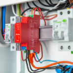 Shelly Pro 1PM - IP Smart Relay DIN 1ch. LAN/WiFi/BT + PM. Colore rosso - immagine 4